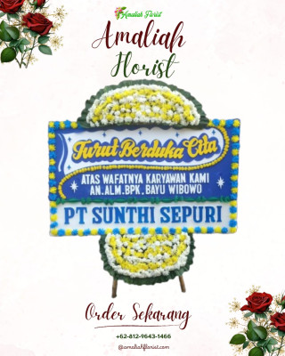 Papan Bunga Duka di Pahae Jae